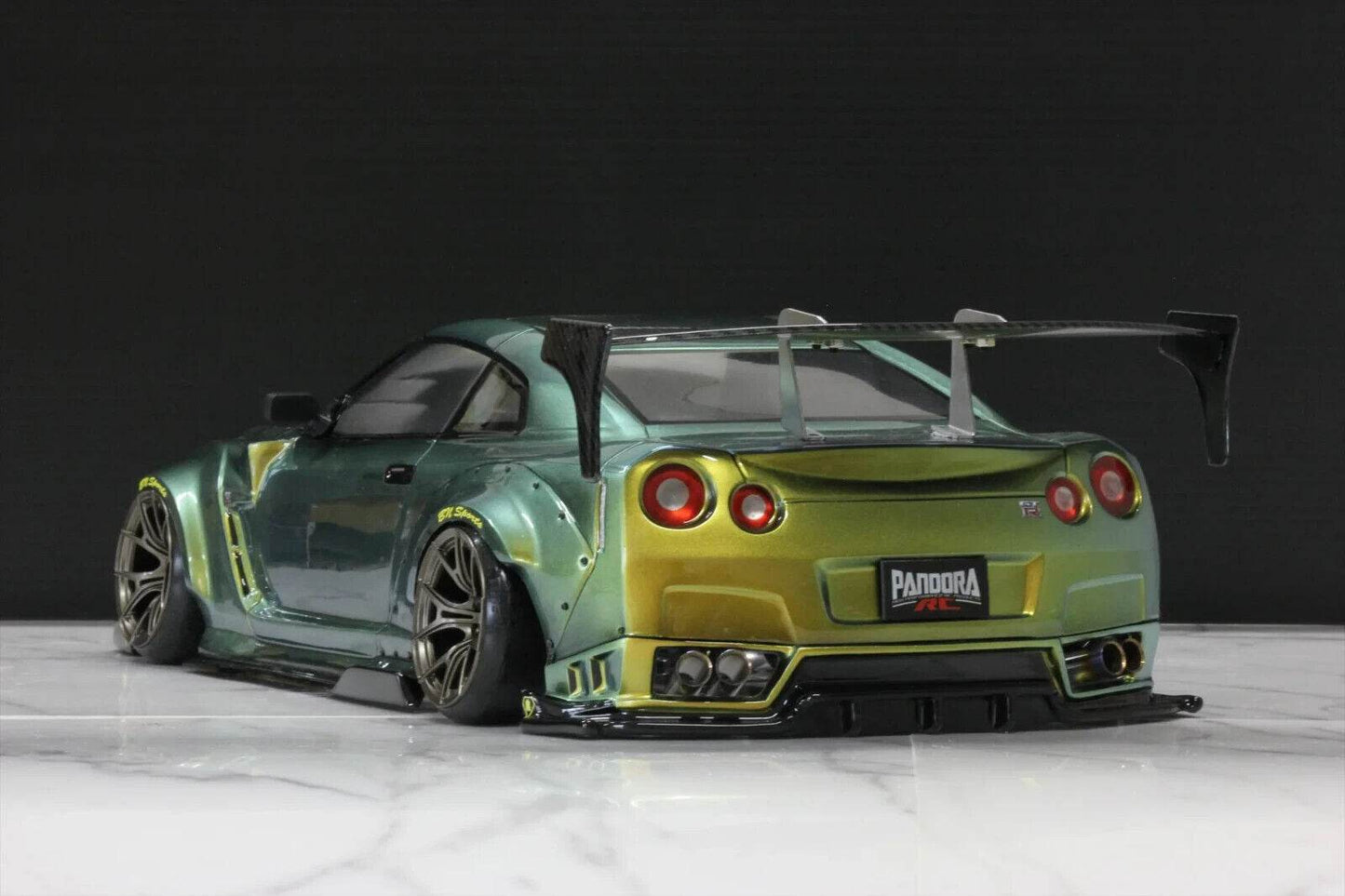 Pandora RC Nissan GTR35 BN Sports 1/10 scale RC Bodyshell, 207mm, unpainted, PAB-3207