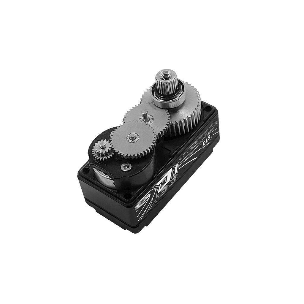 Close-up of SRT CH6012 High-Voltage Servo, tailored for precise steering in RC drift cars