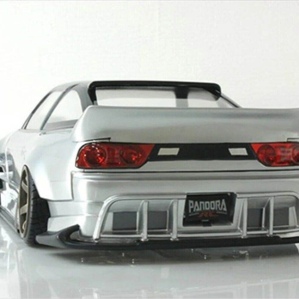 Pandora Nissan 180sx Fuujin Origin 1/10 RC Bodyshell, 207mm, Unpainted PAB-3194