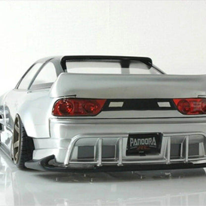 Pandora Nissan 180sx Fuujin Origin 1/10 RC Bodyshell, 207mm, Unpainted PAB-3194