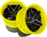 Tetsujin 1/10 Southern Cross Style Wheel Set with adjustable offsets (6mm, 9mm, 12mm) for RC drift cars - TT-8221