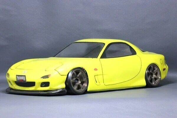 Pandora RC Mazda RX7 FD3S 1/10 scale RC bodyshell, 194mm, unpainted, model PAB-3122