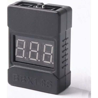 RC Car Lipo Battery Voltage Checker / Meter, 18S Hardcase With Warning Buzzer0