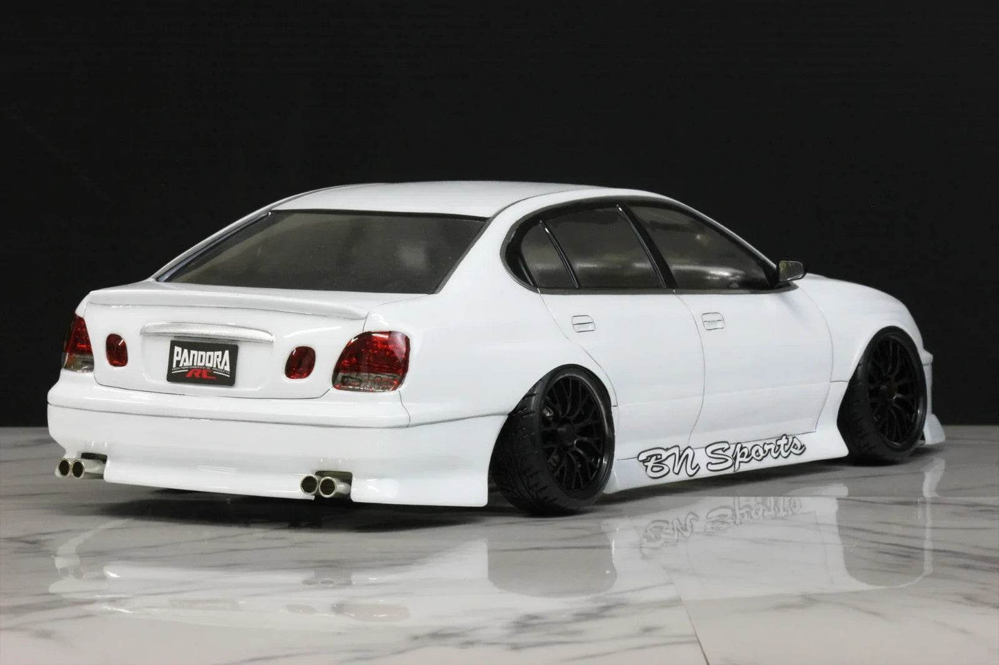 pandora rc aristo jzs161 bn sports drift body unpainted with decals