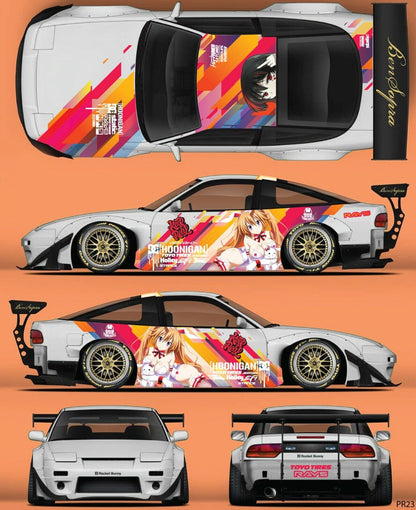 SticklabelRC 1:10 RC Car Body Shell Livery, Decal Sticker Graphics Set - 60+ Designs