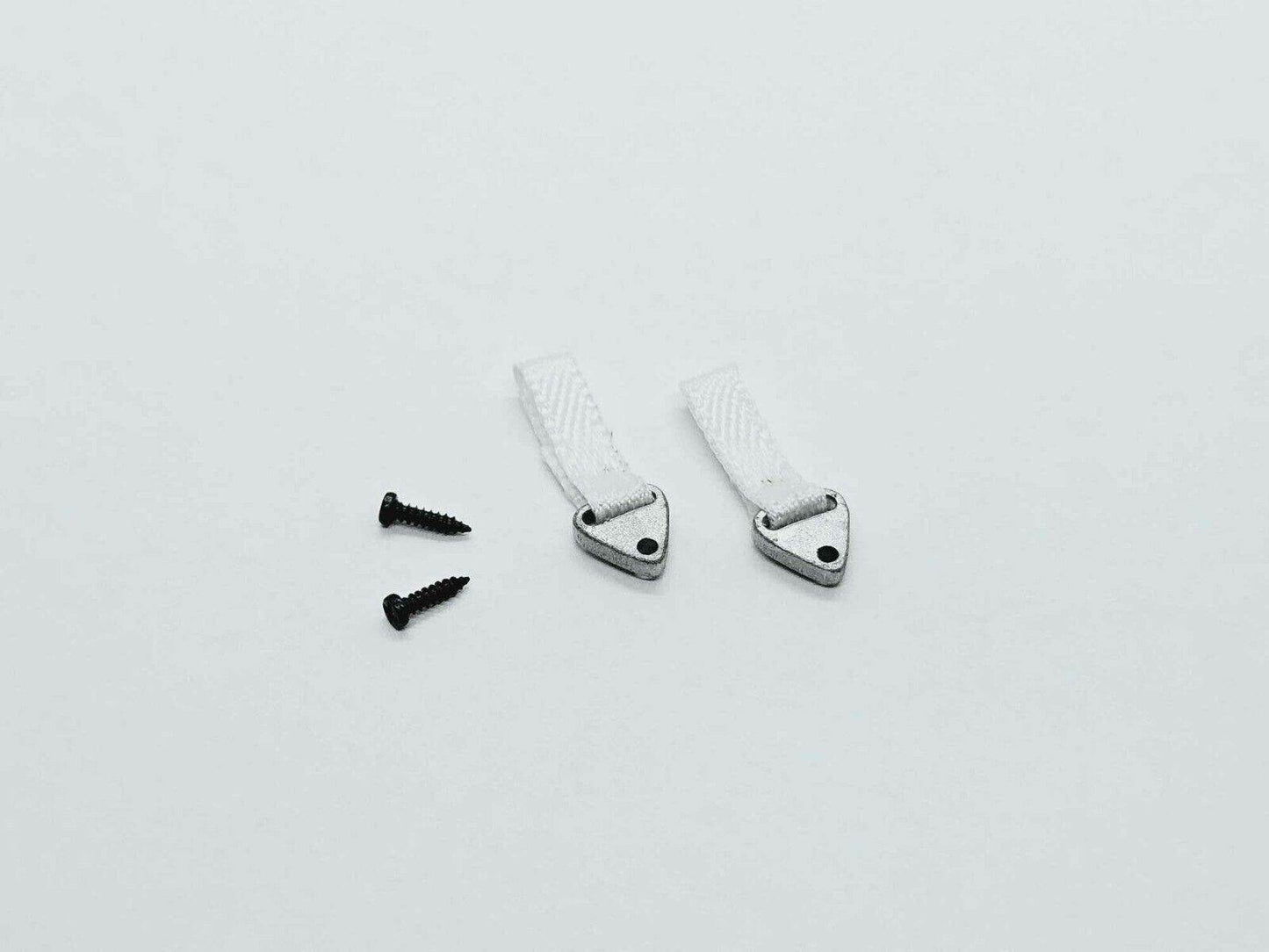 1:10 RC Body Shell Tow Strap Hook Scale Accessory, White  - GRC 