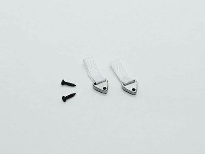 1:10 RC Body Shell Tow Strap Hook Scale Accessory, White  - GRC 