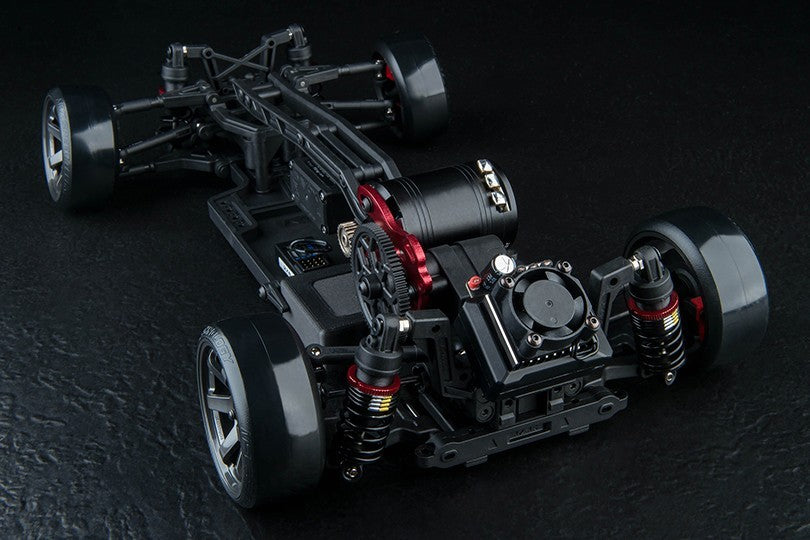 MST RMX 4 RTR chassis detail hydraulic dampers
