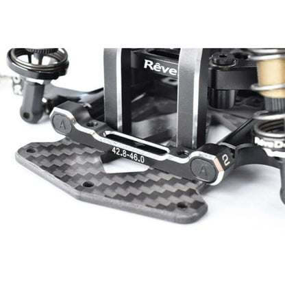 ReveD RC Suspension Mount 60.8 - 64 mm #7 SE Black - RD-301-7