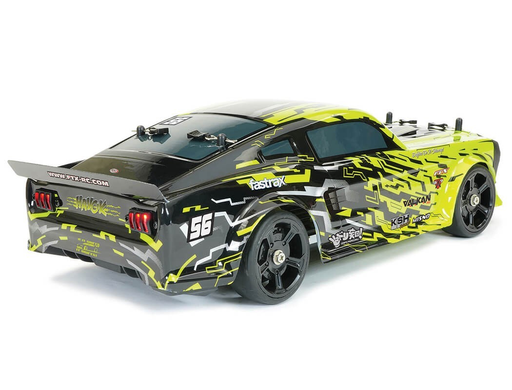 FTX Havok RC drift car chassis and 4WD drivetrain