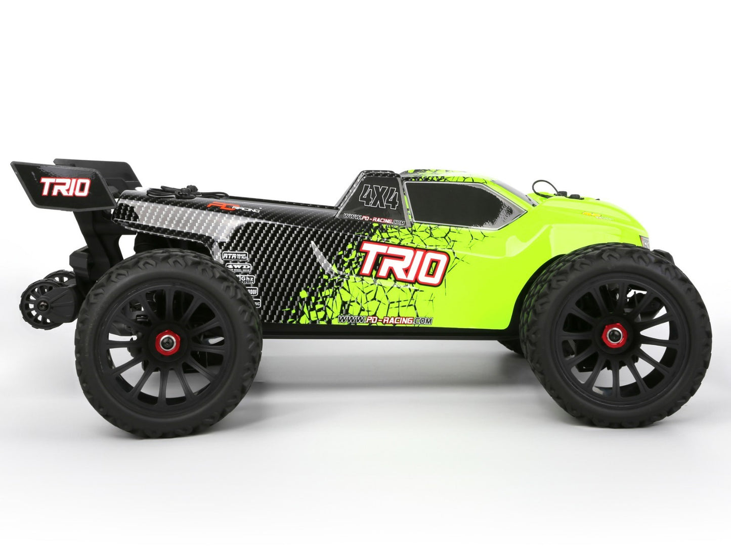 RC truggy PD Racing TR10 brushed stadium truck ready to run