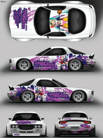 SticklabelRC 1:10 RC Car Body Shell Livery, Decal Sticker Graphics Set - 60+ Designs