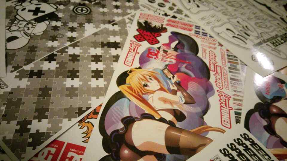 RC Car Livery Sticker Set - 1/10 Drift Body Decals (60 Designs)