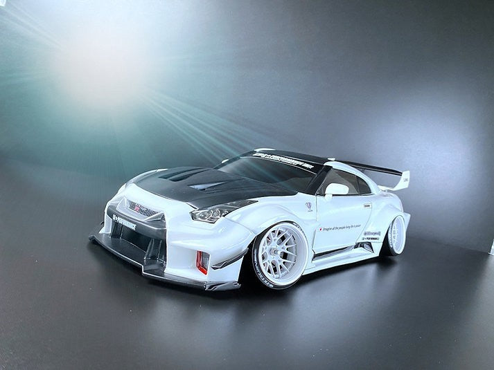 RC drift body shell Tetsujin Nissan R35 GT-R LB-Works TT-8210