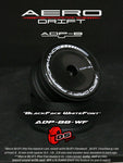 ds racing rc drift aero wheel inserts flat face 1/10