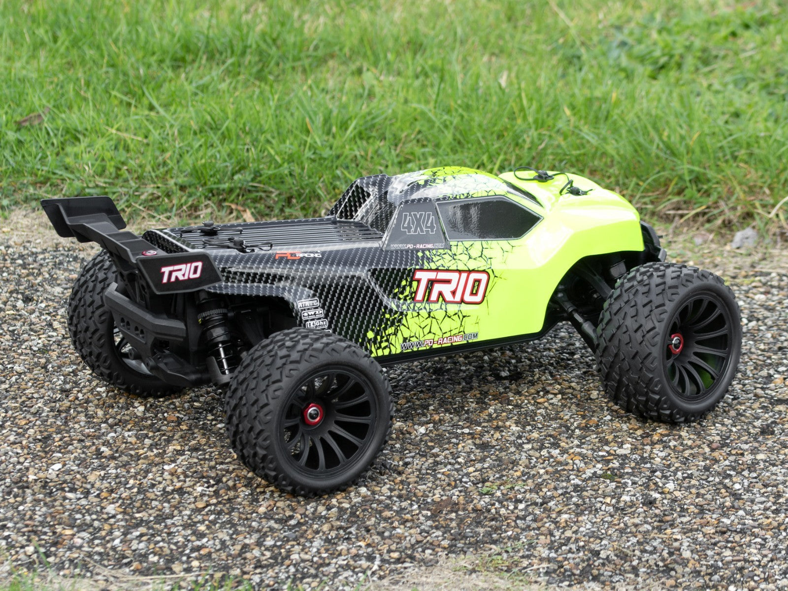 RC truggy PD Racing TR10 brushed stadium truck ready to run