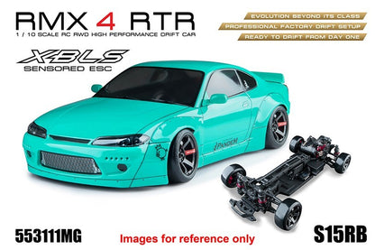MST RMX 4 RTR brushless drift car Nissan S15 