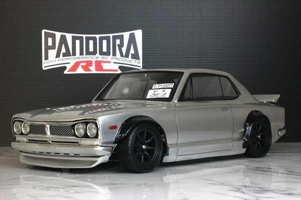 RC drift body shell Pandora RC Nissan Skyline Hakosuka PAB-3203