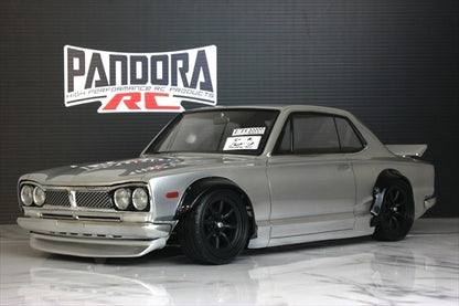 RC drift body shell Pandora RC Nissan Skyline Hakosuka PAB-3203
