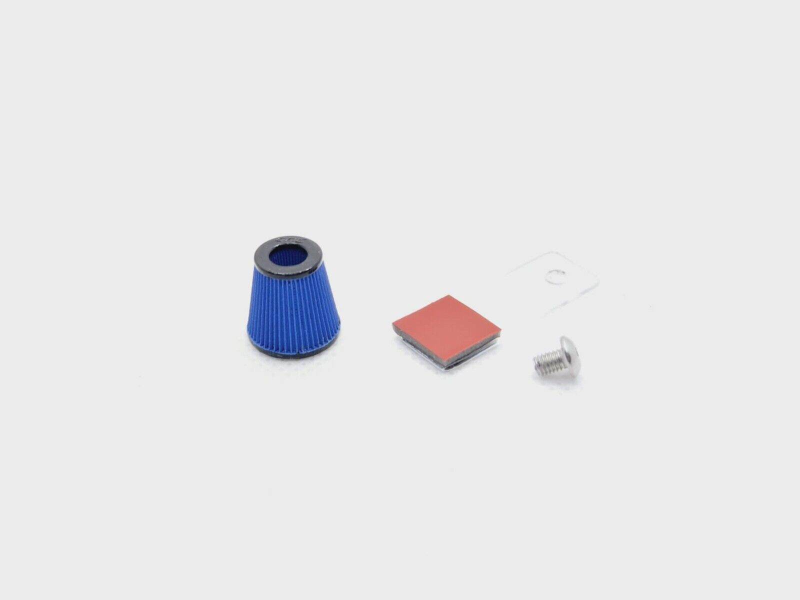 GRC 1/10 Scale RC Air Filter for Body Shell, realistic and detailed accessory for RC cars blue