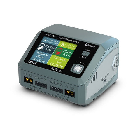 SKY RC D200 Neo AC/DC Battery Charger, 20A, Dual Smart Charger SK-100196