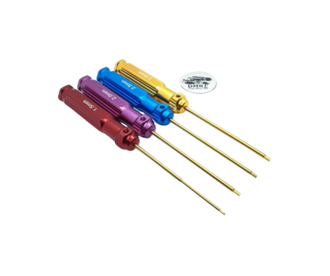 RC Car Metric Hex Screwdriver RC Tool Set, 4Pcs.