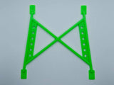 RC Body Shell Roll Cage, Universal, 1:10 Scale, For RC Drift Car, Touring Or Rally Car Flu Green Rear