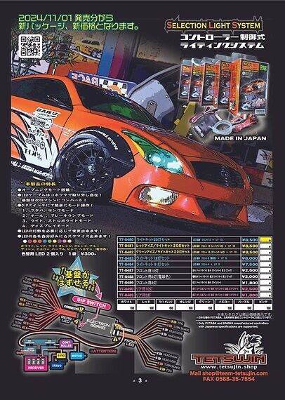 Tetsujin RC LED Light Kit, 13pcs complete lighting set with backfire effect TT-8483