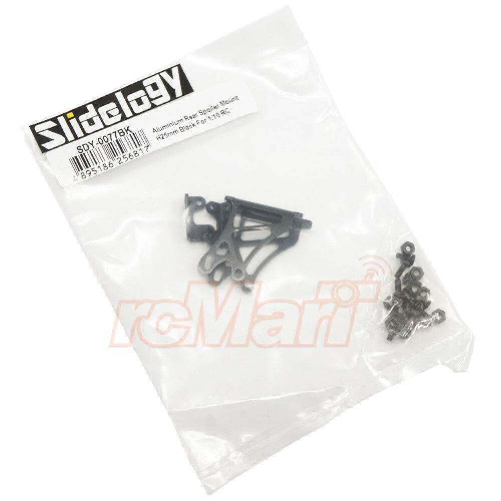 RC Body Rear Spoiler Mount Set 1/10 Aluminium - Slidelogy