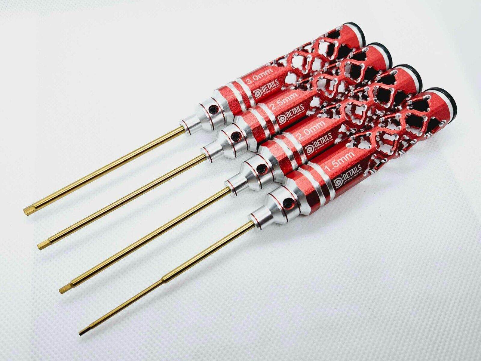 RC Car Metric Screwdriver RC Tool Set, Premium, 4Pcs