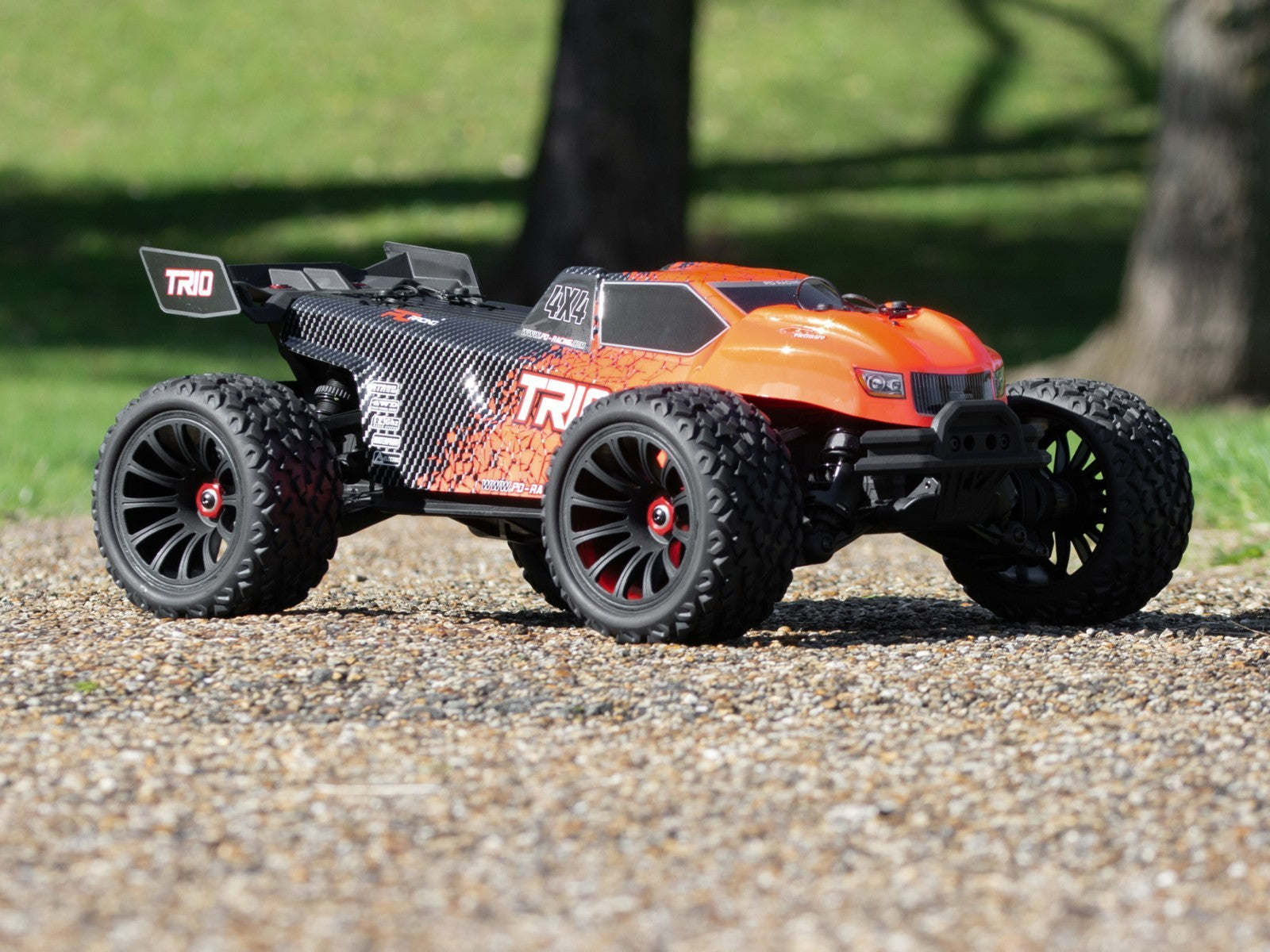 RC truggy PD Racing TR10 3-4S brushless ready to run
