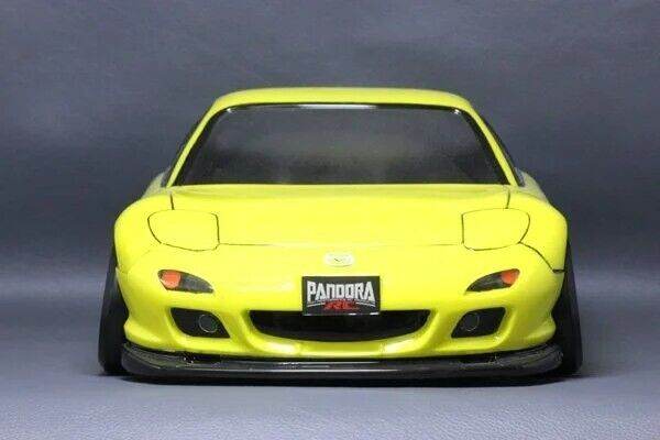 Pandora RC Mazda RX7 FD3S 1/10 scale RC bodyshell, 194mm, unpainted, model PAB-3122