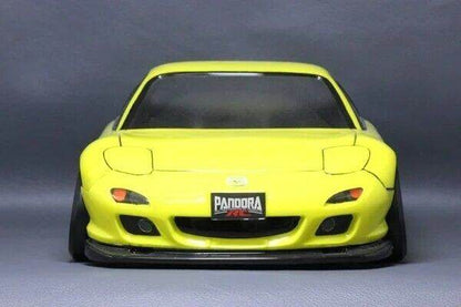 Pandora RC Mazda RX7 FD3S 1/10 scale RC bodyshell, 194mm, unpainted, model PAB-3122