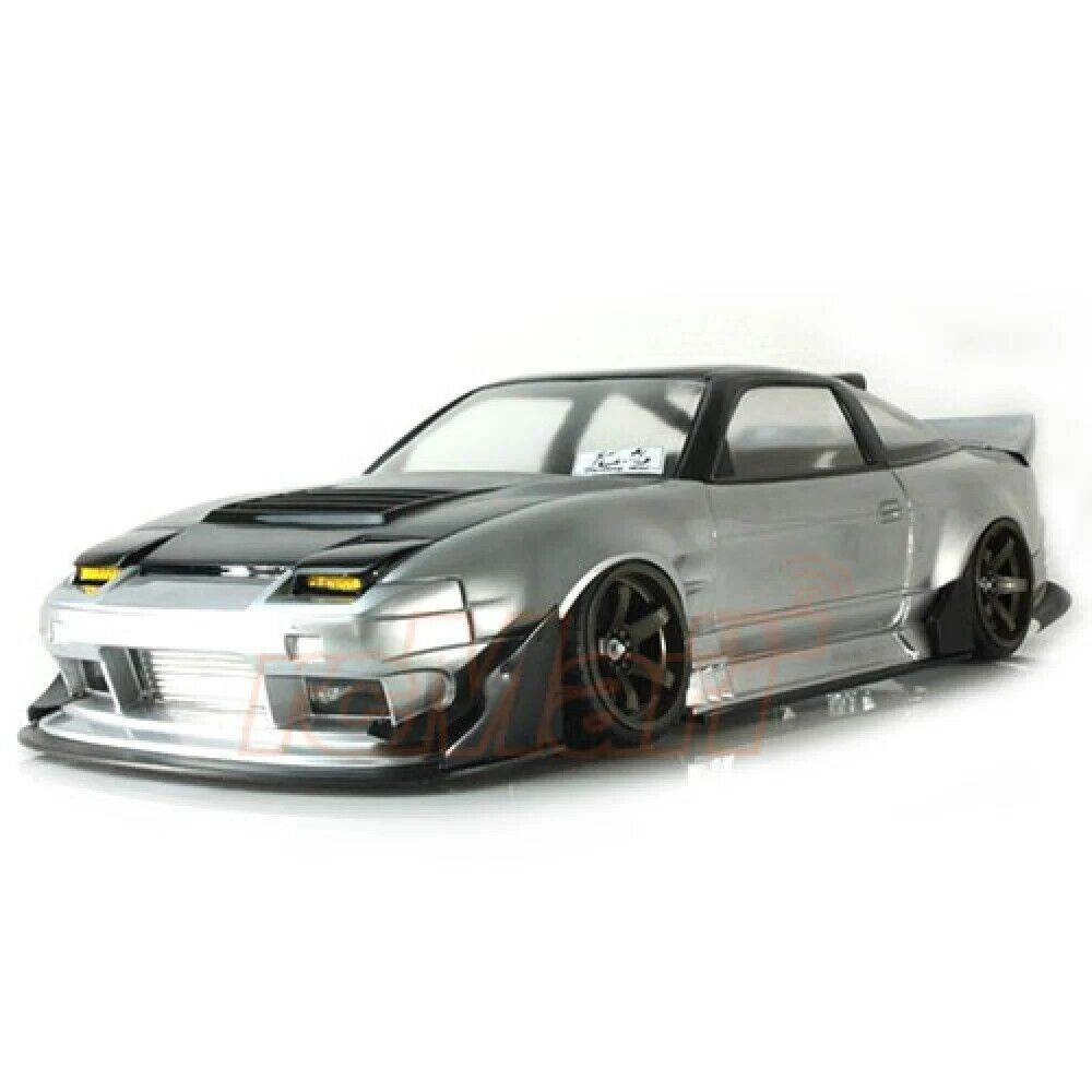 Pandora Nissan 180sx Fuujin Origin 1/10 RC Bodyshell, 207mm, Unpainted PAB-3194
