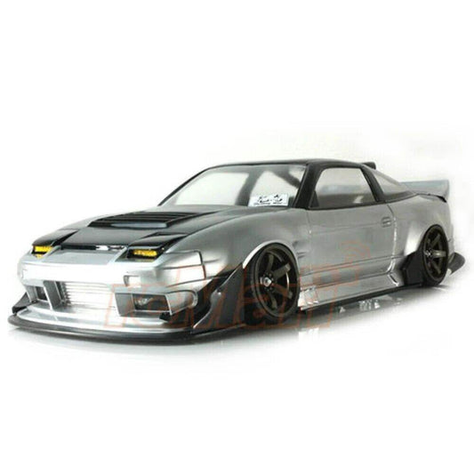 Pandora Nissan 180sx Fuujin Origin 1/10 RC Bodyshell, 207mm, Unpainted PAB-3194
