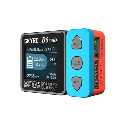 SkyRC B6 Neo DC Battery Charger, 200W, LIPO/LIHV/LiFe/NiMH - SK-100198-01