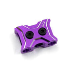 rc motor wire clamp bracket yeah racing ya-0485pp purple