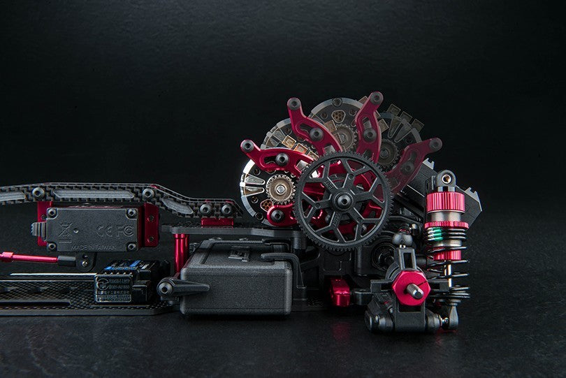 MST RMX 4 GT 1/10 RC Drift Car Kit RWD Carbon Fibre Competition Chassis 532219R9