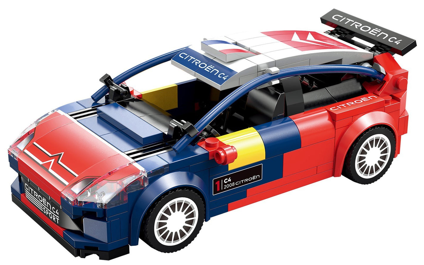 CaDA model building kit Citroen C4 WRC 2008 1/24 - C55033W