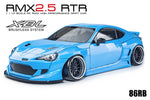 Side view of MST RMX 2.5 RTR 1:10 RWD Brushless RC Drift Car, Ready to Run model GT86RB - 533905LB