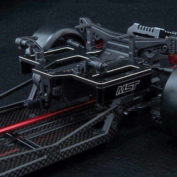 MST FRX Rear Battery Mount Connector 210713BK - Aluminium