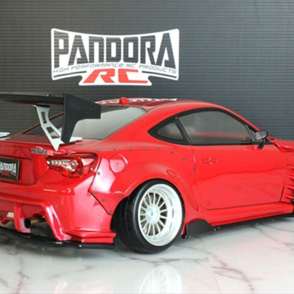 Pandora Toyota GT86 ZN6 BN Sports 1/10 scale RC body shell, 207mm, unpainted, model PAB-3199, ready for custom paint jobs