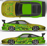 SticklabelRC Body Shell Livery, Decal Sticker Set - 60+ Designs