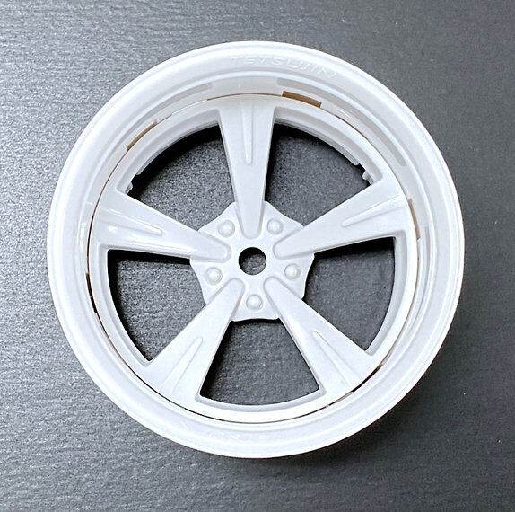 Tetsujin 1/10 Mandarin Style Wheel Set with adjustable offsets (6mm, 9mm, 12mm) for RC drift cars