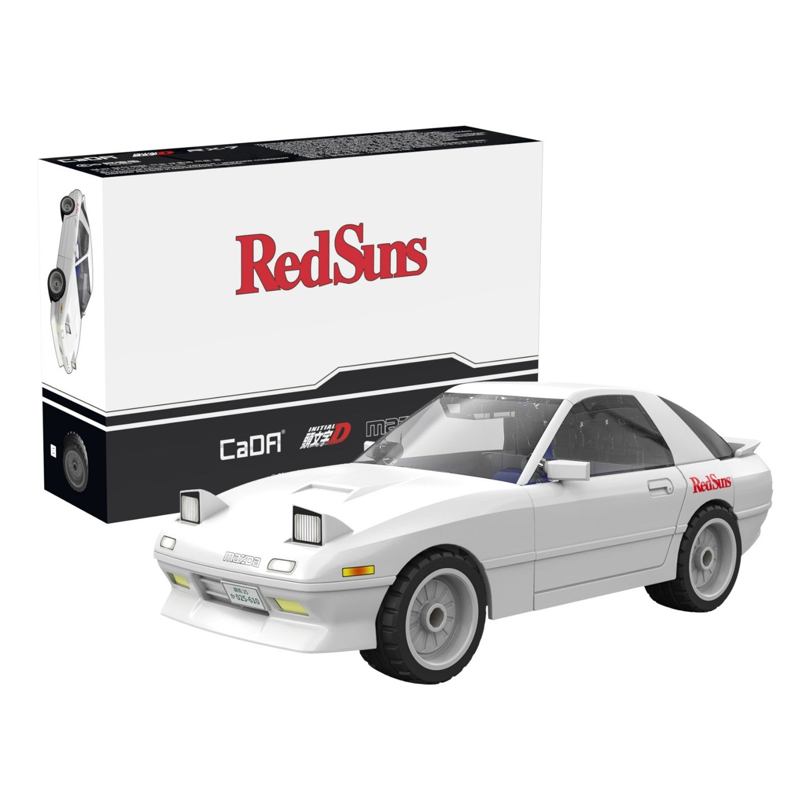 CaDA model building kit Mazda RX-7 FC3S 1/35 Initial D - C55016W