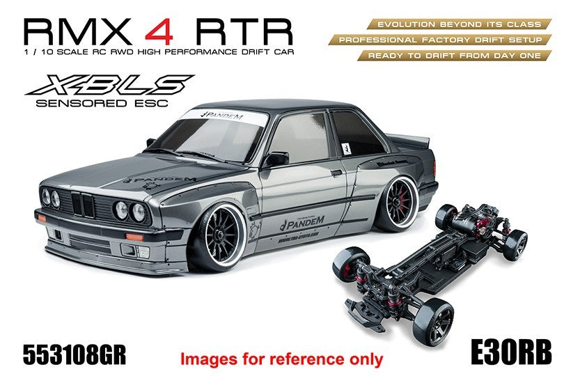 MST RMX 4 RTR brushless drift car BMW E30 grey