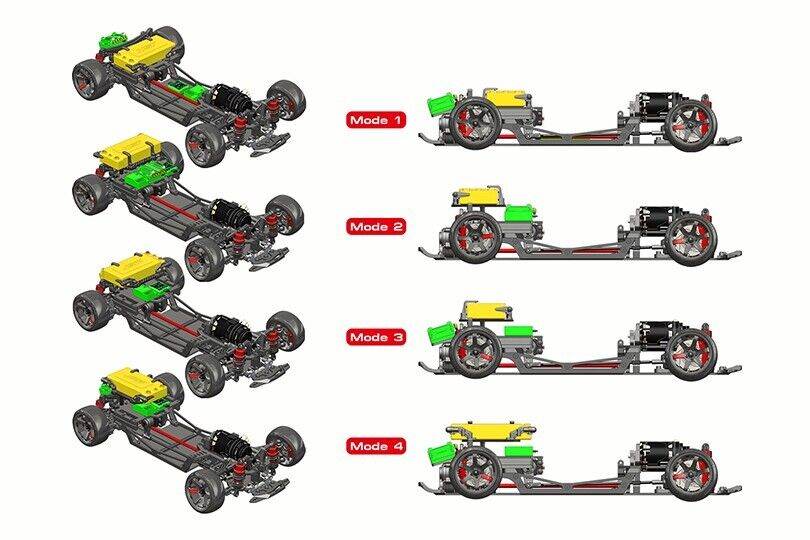 MST FRX RS RC Drift Chassis Kit 532215 - 1/10 Assembly Kit – Drift