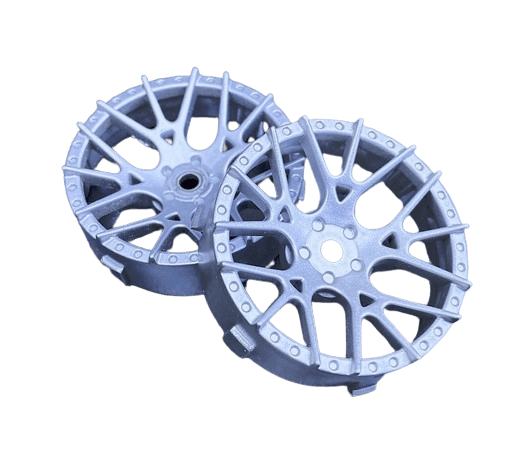 Tetsujin 1/10 scale RC Wheel Centre Disk Set in Lycoris Style, available in multiple colours