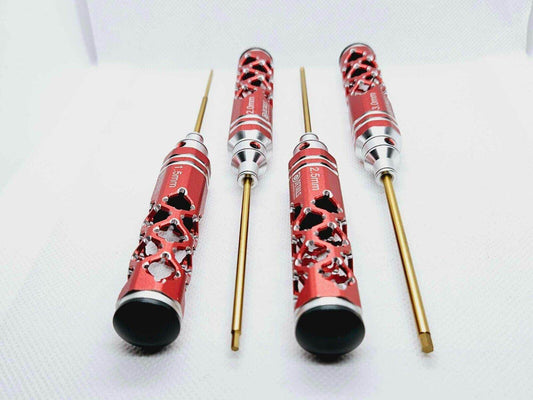 RC Car Metric Screwdriver RC Tool Set, Premium, 4Pcs