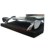 1/10 RC Drift Car Spoiler Deck & Spoiler Mounts, Carbon Style